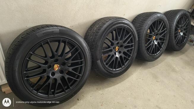 Porsche Cayenne felgi BBS Spyder RS z oponami i czujnika