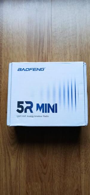 Baofeng UV-5R mini skaner częstotliwości policja straż pkp