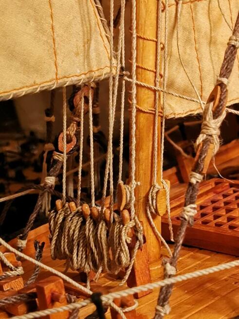 Model okrętu żaglowiec szkuner patrolowy Alert 1818 90 cm sk