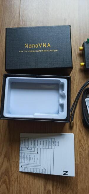 NanoVna-H Analizator widma do anten i radia VHF UHF SWR