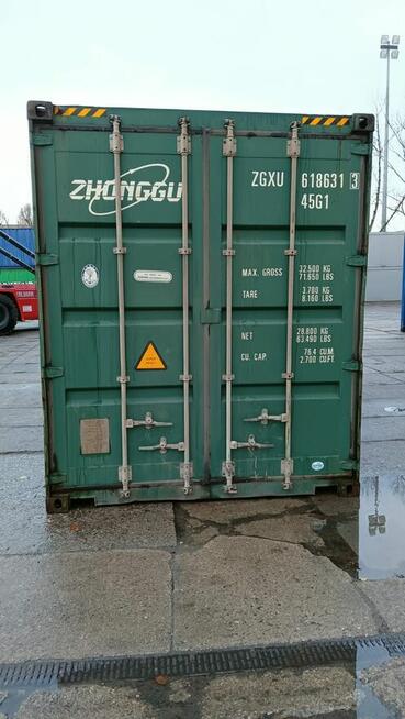 Sprzedam używany kontener morski 12 metrowy, 40 HC.