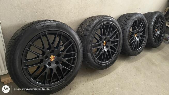 Porsche Cayenne felgi BBS Spyder RS z oponami i czujnika