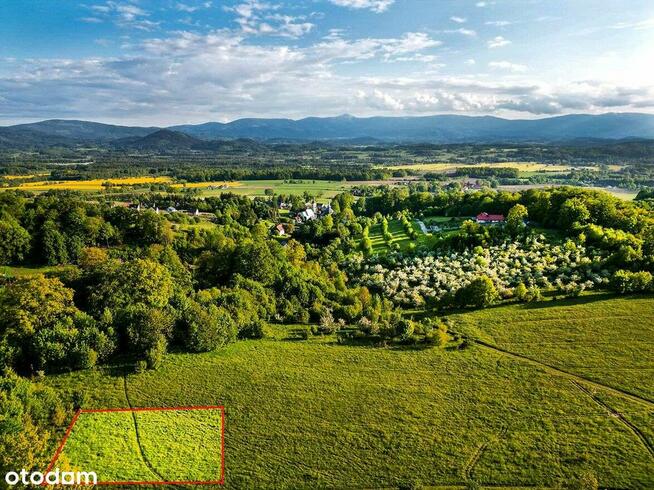 Komarno, działka z widokiem na góry, możliwość zakupu kilku