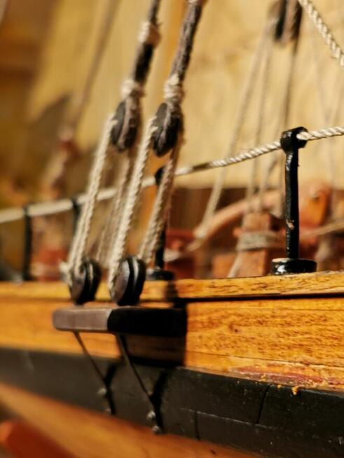 Model okrętu żaglowiec szkuner patrolowy Alert 1818 90 cm sk