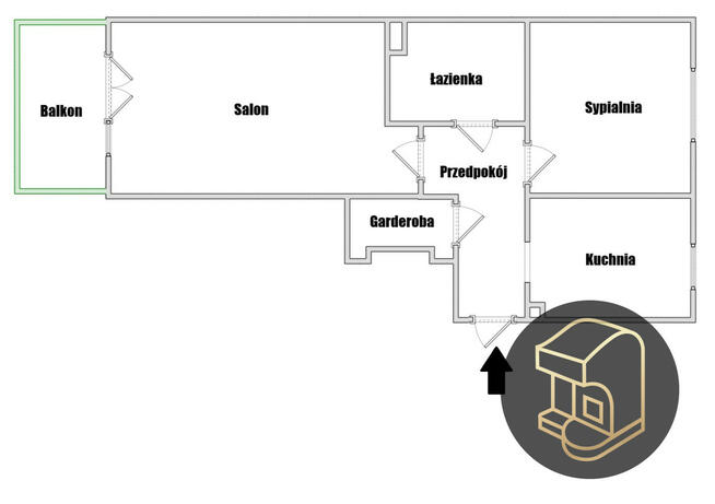 Mieszkanie Warszawa gm. Ursus Ursus, Skoroszewska