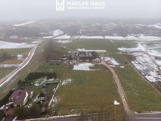 Działka z możliwością uzyskania warunków zabudowy