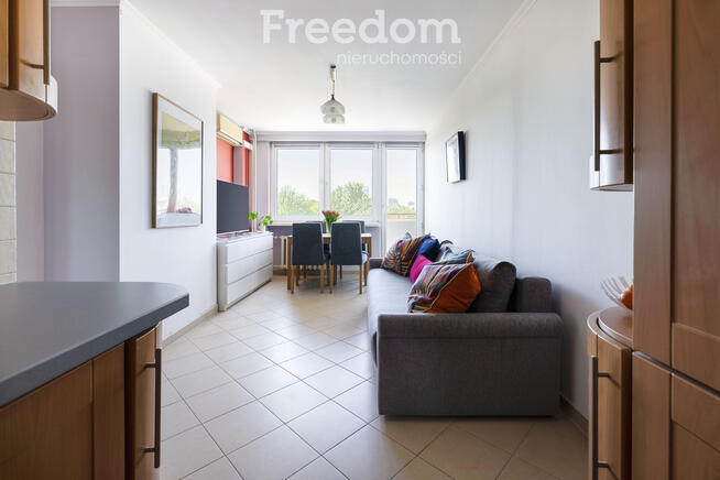 Mokotów/2 pok. balkon/Ładny widok na zieleń