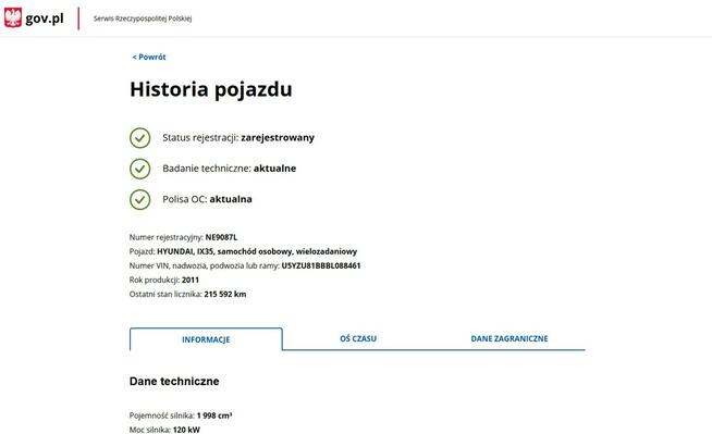 Hyundai ix35 2.0 Benzyna Moc 163KM Automat