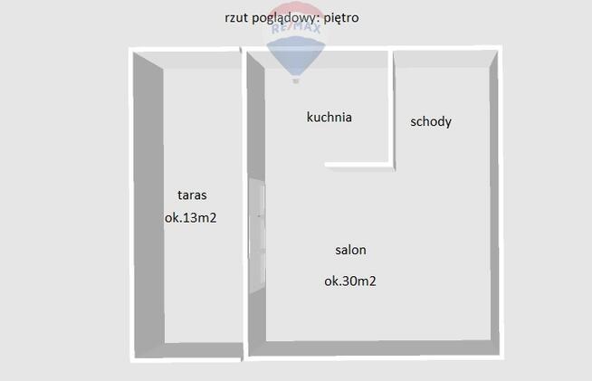 Dachowa - 4 pokoje szeregowiec