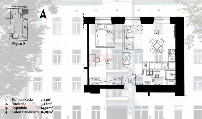 Mieszkanie Warszawa Praga Płd., Grochów, Grochowska