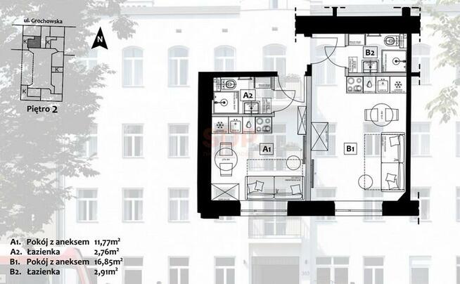 Mieszkanie Warszawa Praga Płd., Grochów, Grochowska