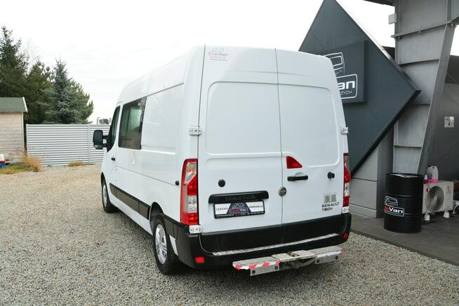 Renault Master średniak 7 osobowy brygadówka doka 130KM pełna opcja