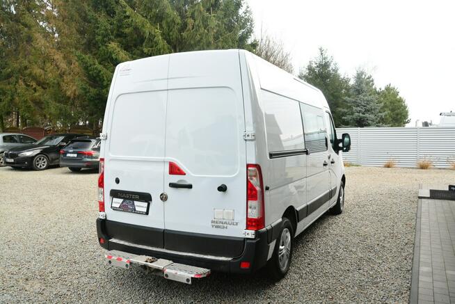 Renault Master średniak 7 osobowy brygadówka doka 130KM pełna opcja