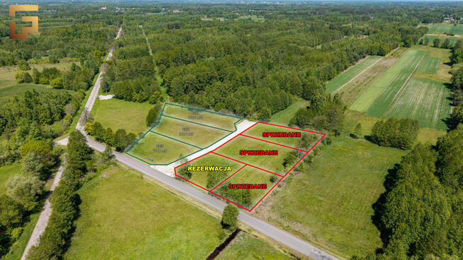 Działka inwestycyjna Franciszków gm. Tłuszcz,