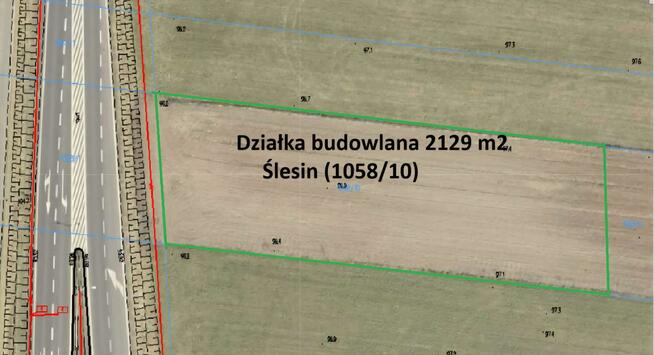 Działka budowlana Ślesin, Cegielniana