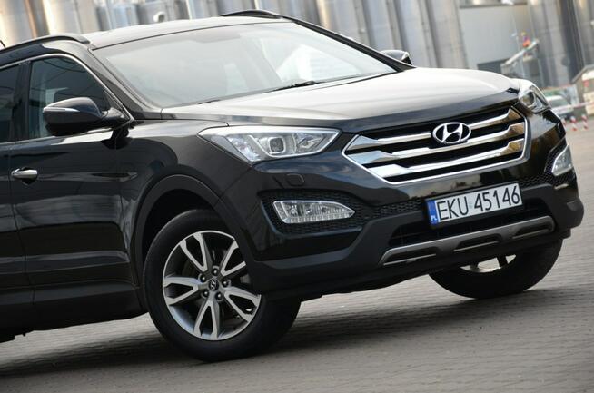 Hyundai Santa Fe Czarny Zarejestrowany 2.4GDI 192KM Serwis Skóra Bi-xenon Navi Kamera