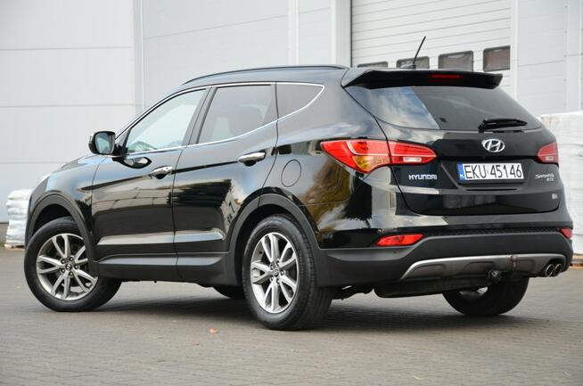 Hyundai Santa Fe Czarny Zarejestrowany 2.4GDI 192KM Serwis Skóra Bi-xenon Navi Kamera