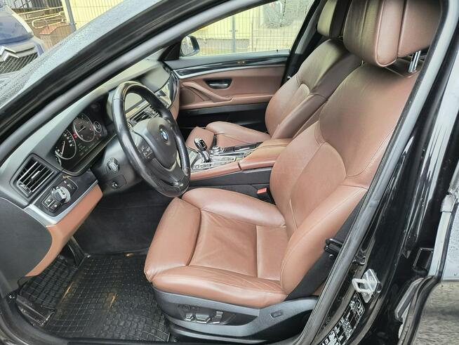 BMW 525 Brązowe Skóry| Nawigacja| Czujniki Parkowania| 2x Szyberdach| FULL