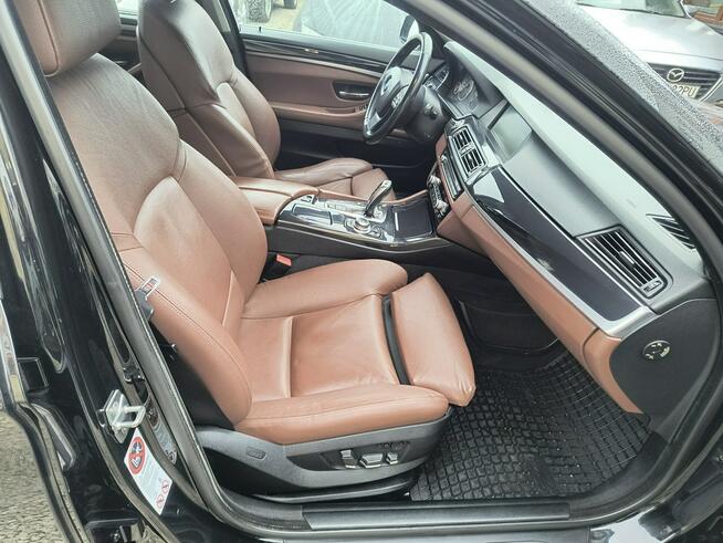 BMW 525 Brązowe Skóry| Nawigacja| Czujniki Parkowania| 2x Szyberdach| FULL