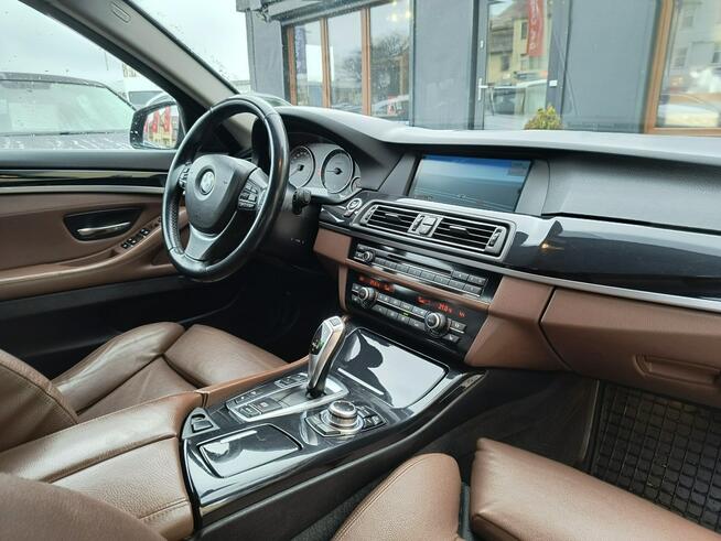 BMW 525 Brązowe Skóry| Nawigacja| Czujniki Parkowania| 2x Szyberdach| FULL