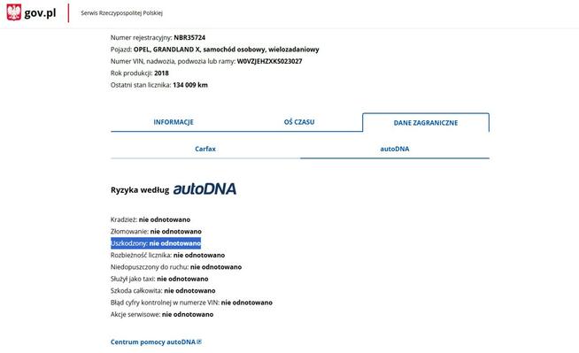 Opel Grandland X 2.0 Diesel Moc 177KM Automat LED Navi