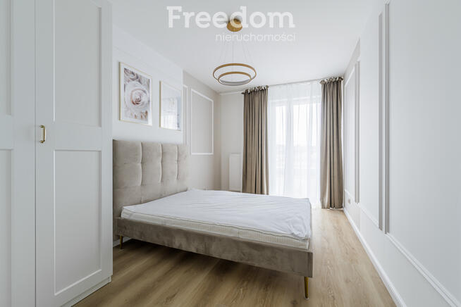 Dwupokojowe mieszkanie w stylu glamour