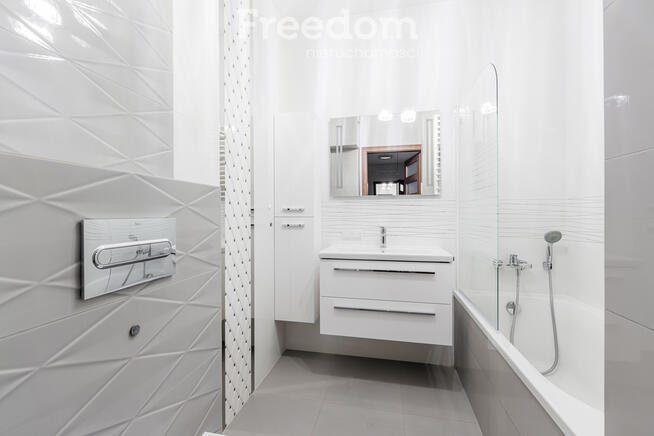 Dwupokojowe mieszkanie w stylu glamour