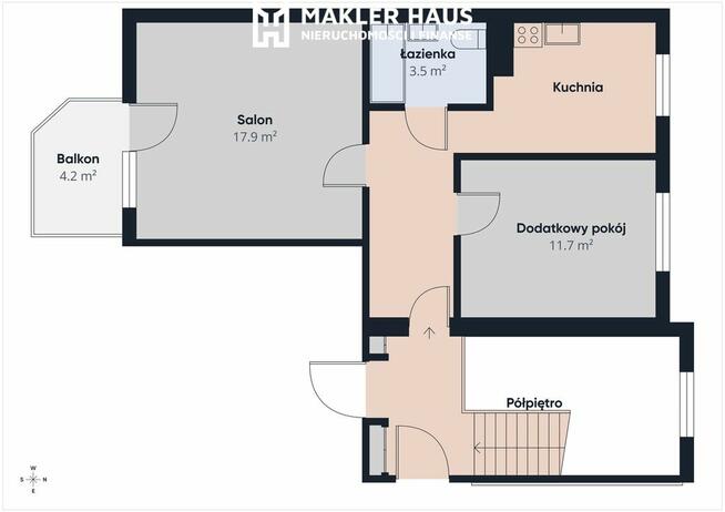 2-pokojowe mieszkanie. Szpitalna. Suwałki