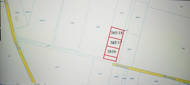 Działka budowlana Gowino gm. Wejherowo, Borówkowa