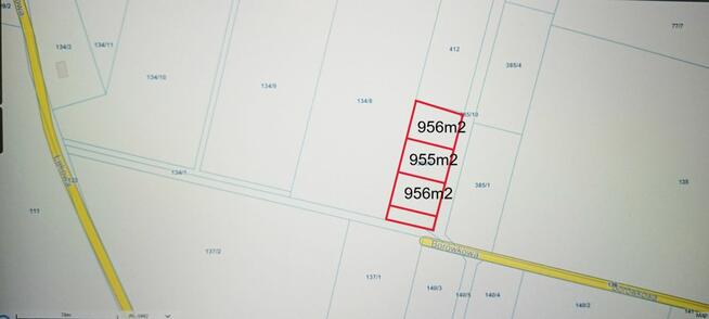 Działka budowlana Gowino gm. Wejherowo, Borówkowa