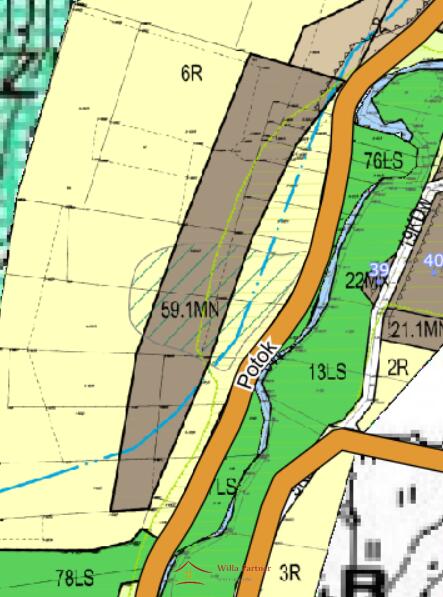 Działka w górach (bud-rol.1100m2)