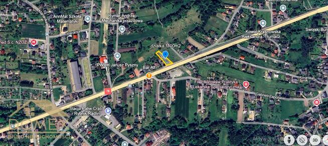 Działka usługowa Rybnik Popielów