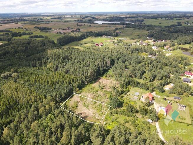działka w sąsiedztwie lasu, z możliwością zabudowy