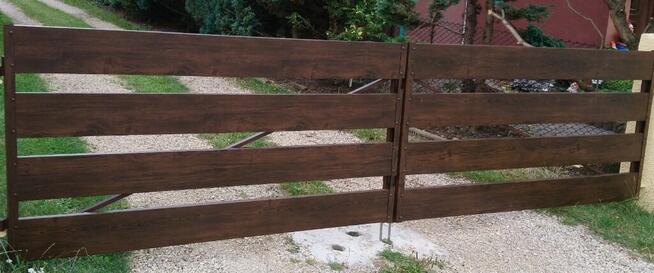 Ogrodzenie nowoczesne panel zamknięty szerokość 15 cm