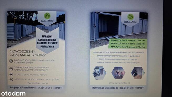 magazyn * box * garaż * przechowalnia twoich rzeczy