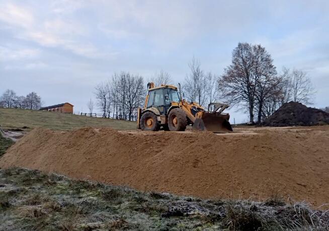 Roboty ziemne- Równanie i niwelacje terenu wykopy, wyburzeni