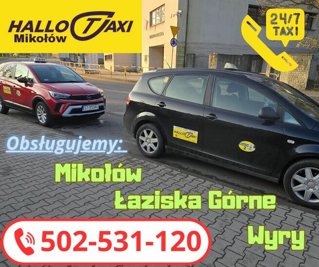 Taxi Mikołów Hallo Taxi Mikołów