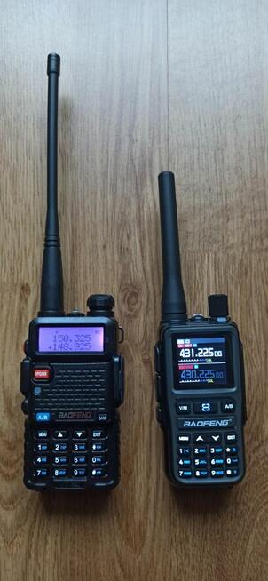 Baofeng UV-5R mini skaner częstotliwości policja straż pkp