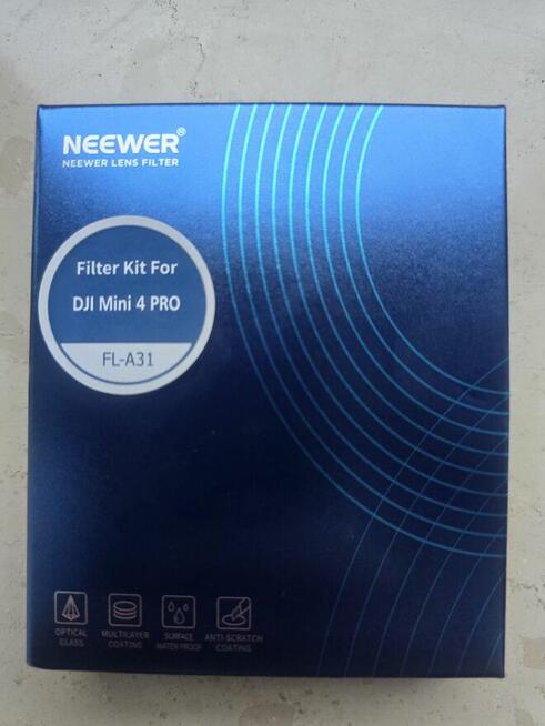 Zestaw soczewek, filtrów Newer ND Dji mini 4 pro