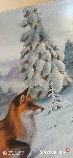 Olbrzymia Patera Lis i cietrzew. Syg. przez F. L. Eklund.