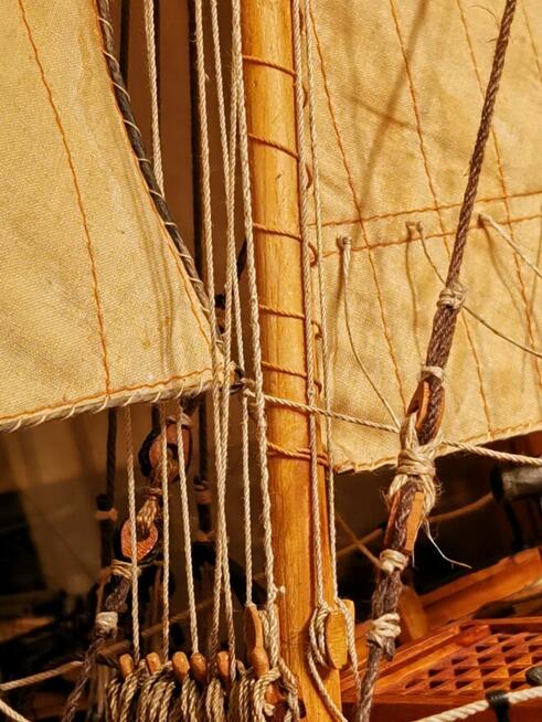 Model okrętu żaglowiec szkuner patrolowy Alert 1818 90 cm sk