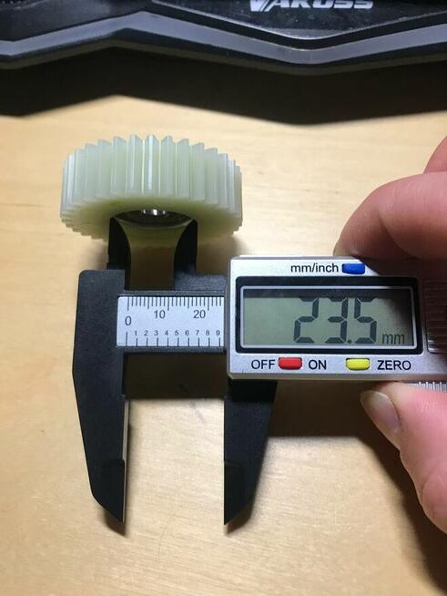 Kółka zębate z łożyskiem do silników przekładniowych 500W eb