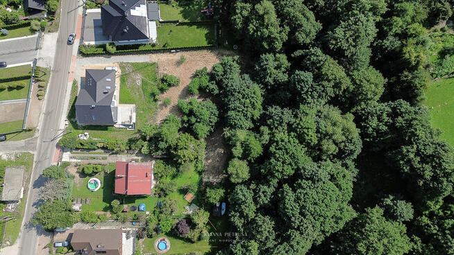 Działka budowlana przy lasku / 21 arów / Wadowice