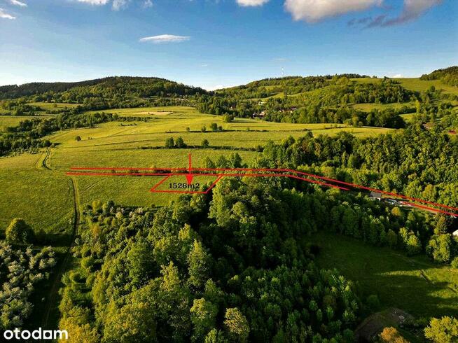 Komarno, działka z widokiem na góry, możliwość zakupu kilku