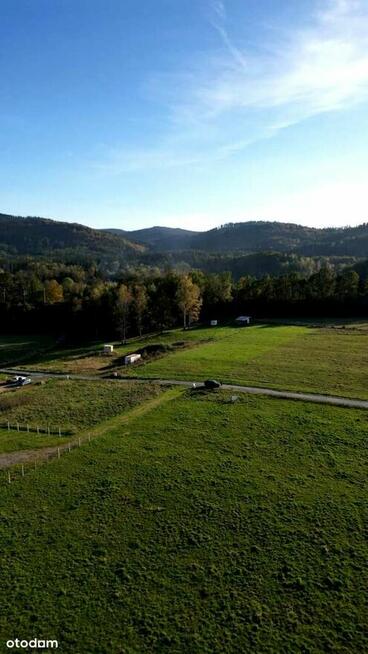 Działka 3093m2 - Janowice Wielkie, nowa zabudowa w sąsiedztwie