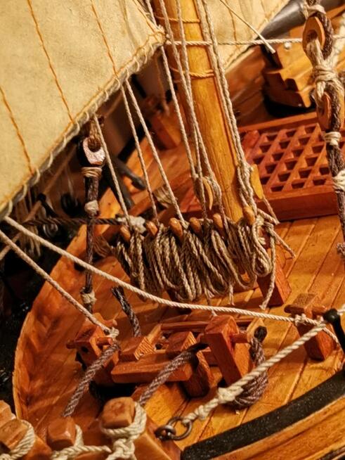 Model okrętu żaglowiec szkuner patrolowy Alert 1818 90 cm sk