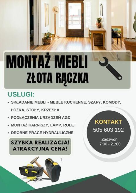 Montaż mebli wszystkich producentów(Bielsko-Biała i okolice)
