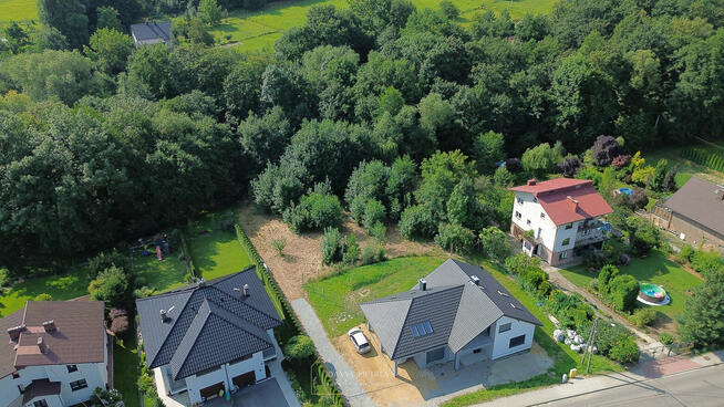 Działka budowlana przy lasku / 21 arów / Wadowice