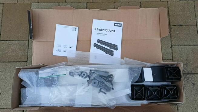 Uchwyt bagażnik na narty THULE SNOWPACK M 7324 nowy