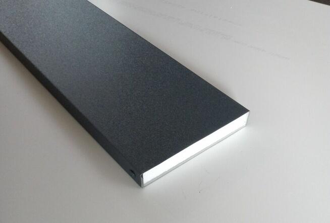 Ogrodzenie nowoczesne panel zamknięty szerokość 15 cm